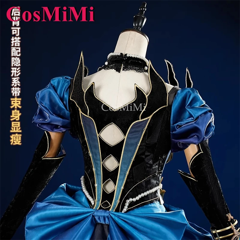 CosMiMi Game Identity V Beruhildr Vilulf/Bowmen Cosplay Costume Elegant Sweet Uniform Dress Carnival Party Role Play Clothing