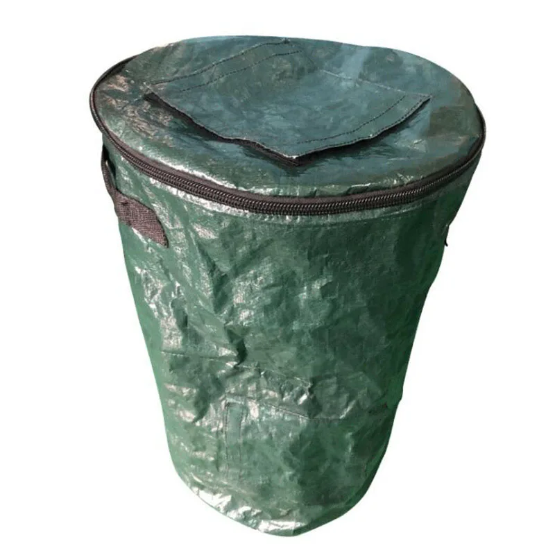 Garden leaf collect Waste Tools Compost Bag PE plastic bag Planter Vegetable Planting Pot Gardening Container Storage Bag F1