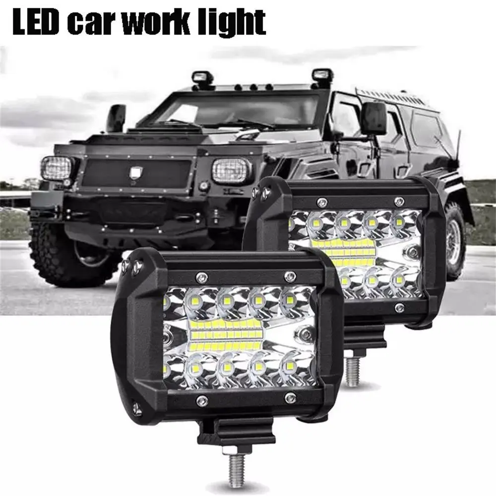 

Внедорожный 12 В 60 Вт светодиодный светильник, прожекторы, внешний свет, внедорожный фонарь, вспомогательный свет, противотуманные фары, светодиодные фары для квадроциклов