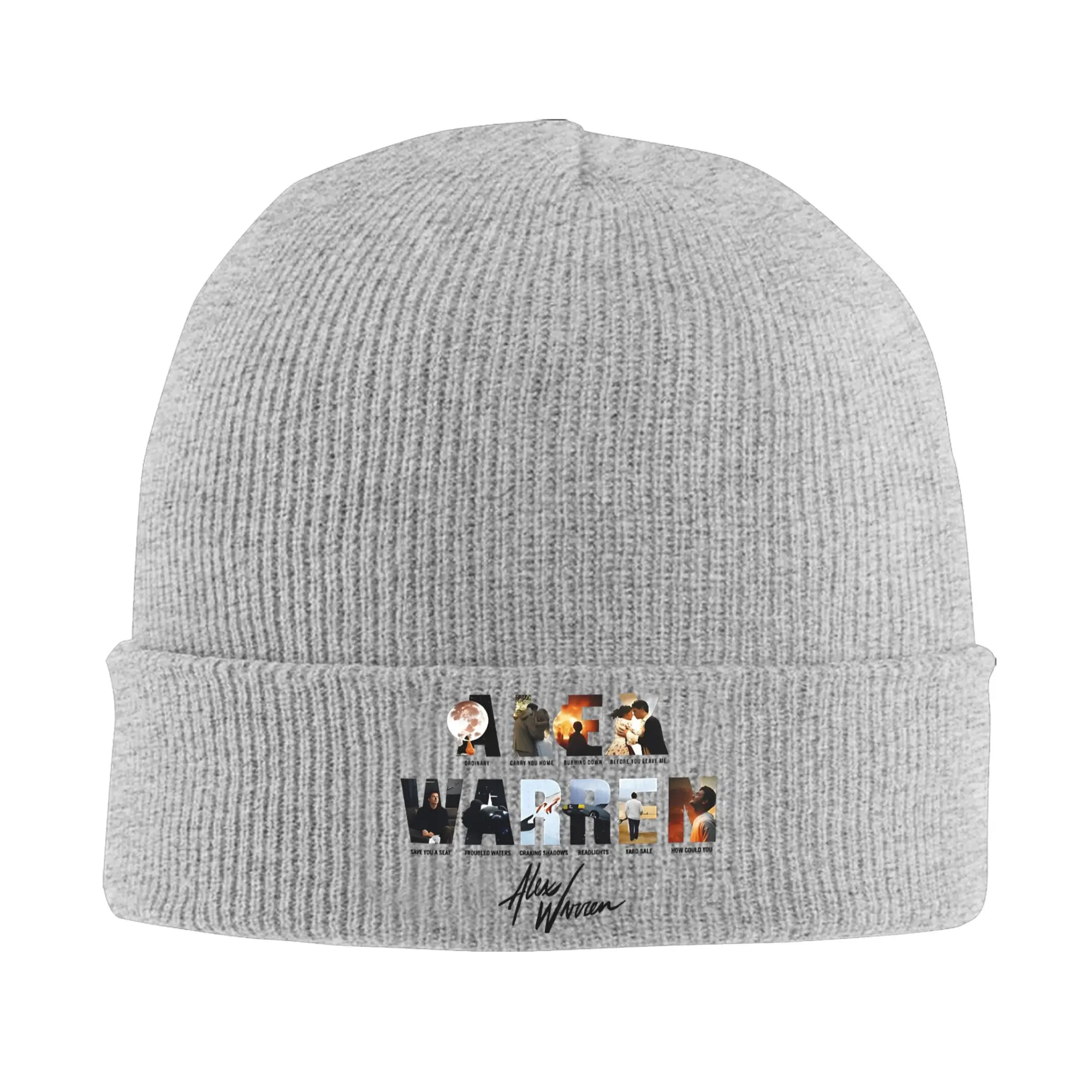 Alex Warren Finding Family on The Road Tour 2026 Knitted Hat Beanies Autumn Winter Hat Warm Unisex New Caps Men Women Gifts,