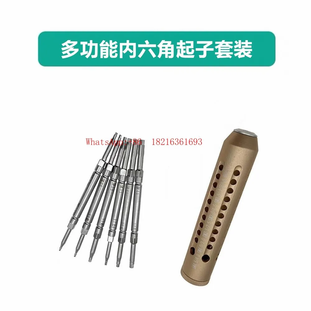 Limited Offer Multi Functional Orthopedic Screwdriver, Internal Fixation And Removal Device, Medical Quick Pack Hexagonal Scre