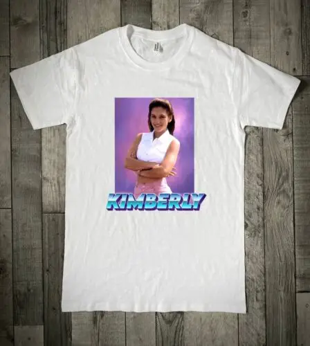 Kimberly Amy Jo Johnson Pink Ranger Aesthetic Retro  Unisex T-Shirt