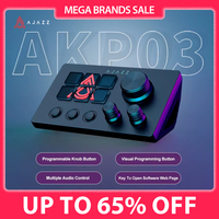 Ajazz AKP03E Programmable Macro Keyboard Multifunctional Console Panel Assistente Custom Button Mini Keyboard For PC Laptop
