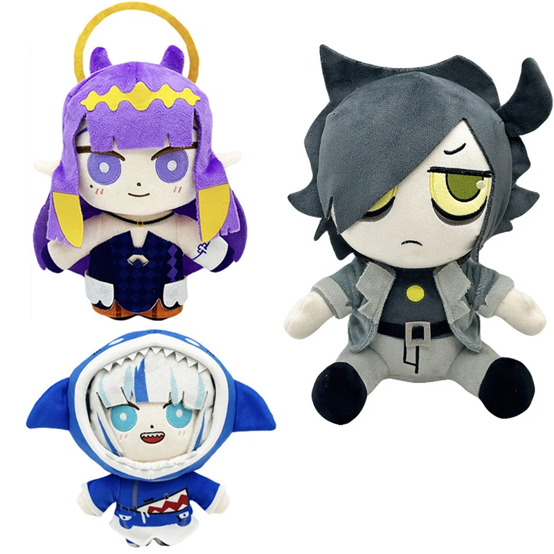 

Kawaii Hololive плюшевая игрушка милая Gawr Gura Inugami Korone Houshou Marine Suisei Cap Oozora Subaru косплей мягкие куклы