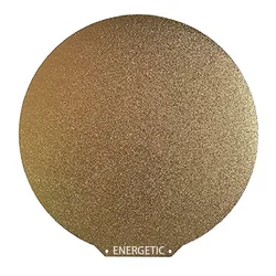 Energic verniciato a polvere PEI (un lato) rotondo strutturato PEI Spring Steel Sheet Heat Bed + Base magnetica Round Dia 115/240/380mm