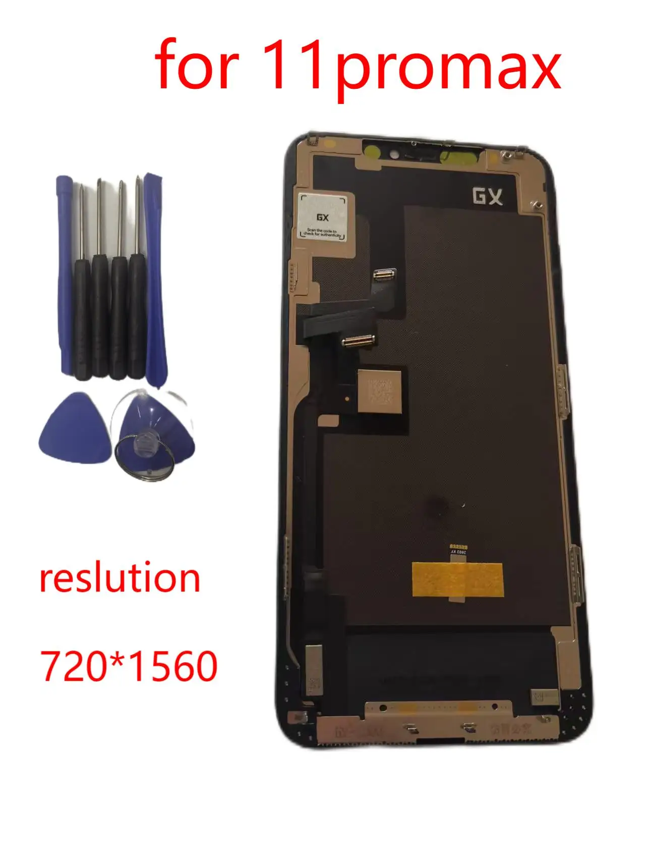 for-iphone-11-promax-mobile-display-screen-with-flexible-oled-resolution-of-720-1560