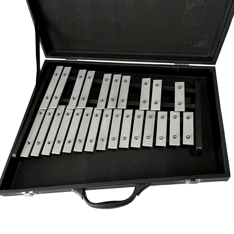 25keys Metal Keys Xylophone with case