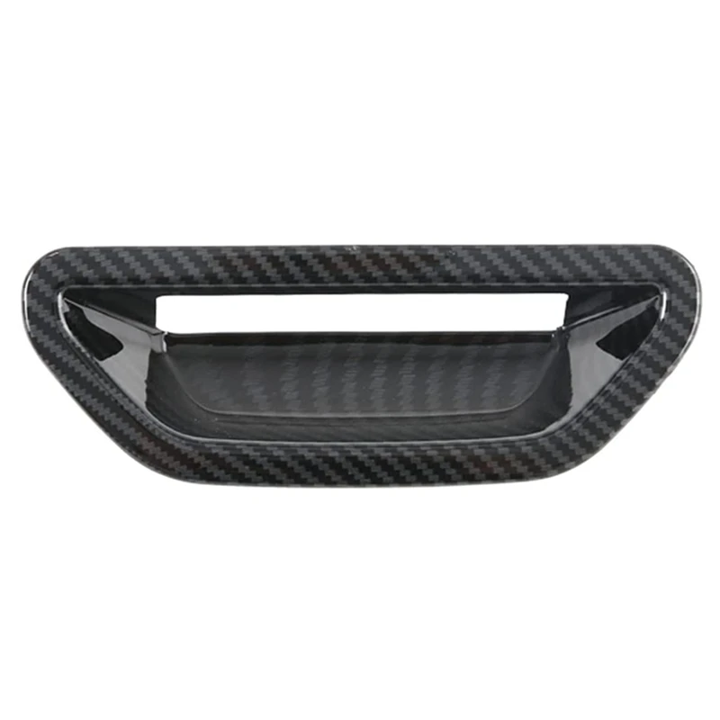 For Nissan X-Trail T33 2021 2022 X Trail Carbon Fiber Car Rear Door Tailgate Handle Bowl Cover Trim Exterior Accessories