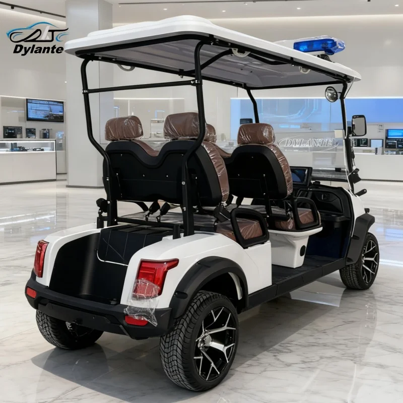 

Специальное предложение: высококачественная 4-местная электрическая тележка для гольфа 72 В, 3500 Вт, электрический четырехколесный автомобиль для гольф-курсов и охотничьих каналов.