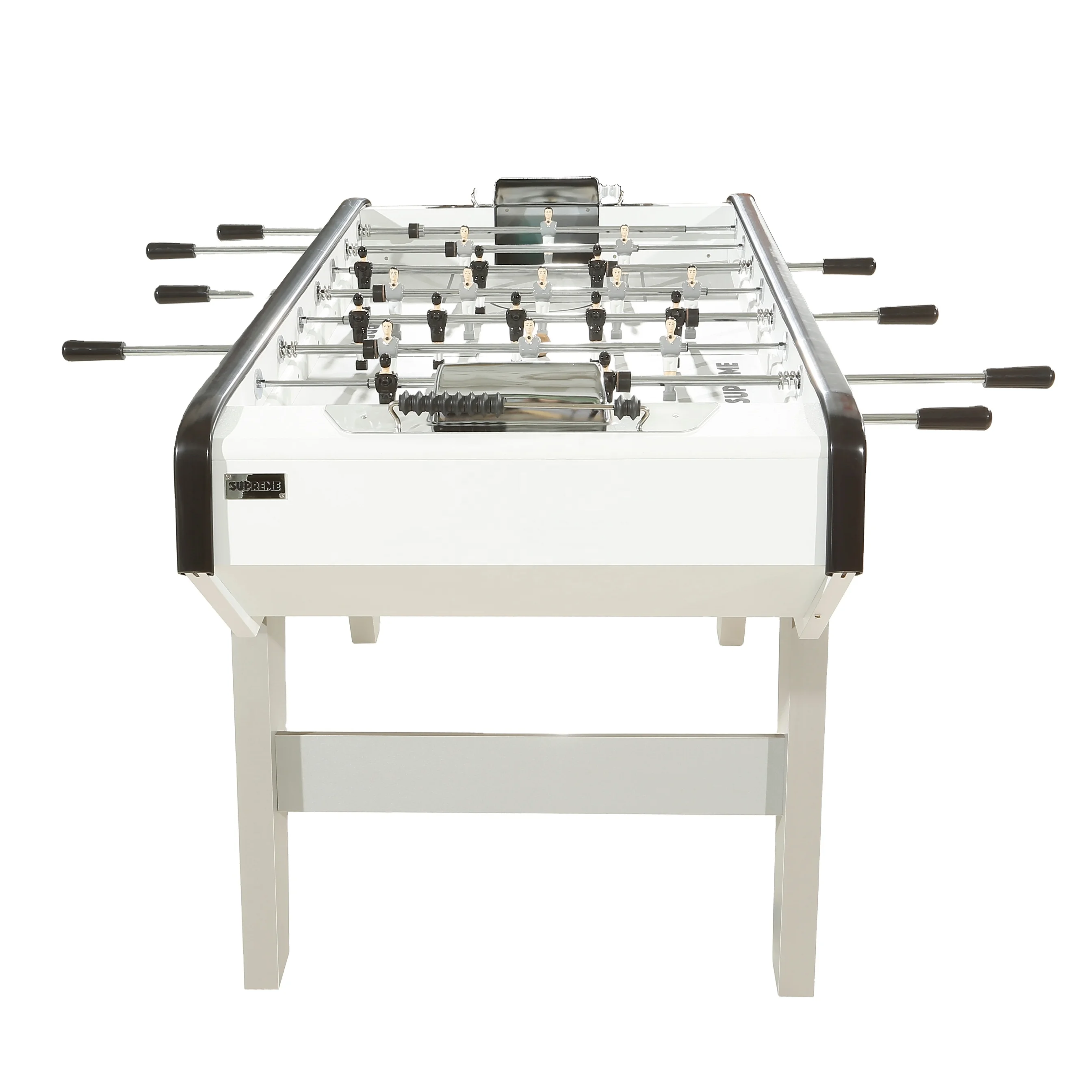 New French Design Coined Football Table with Metal Player Telescopic Rod TS-5617 White