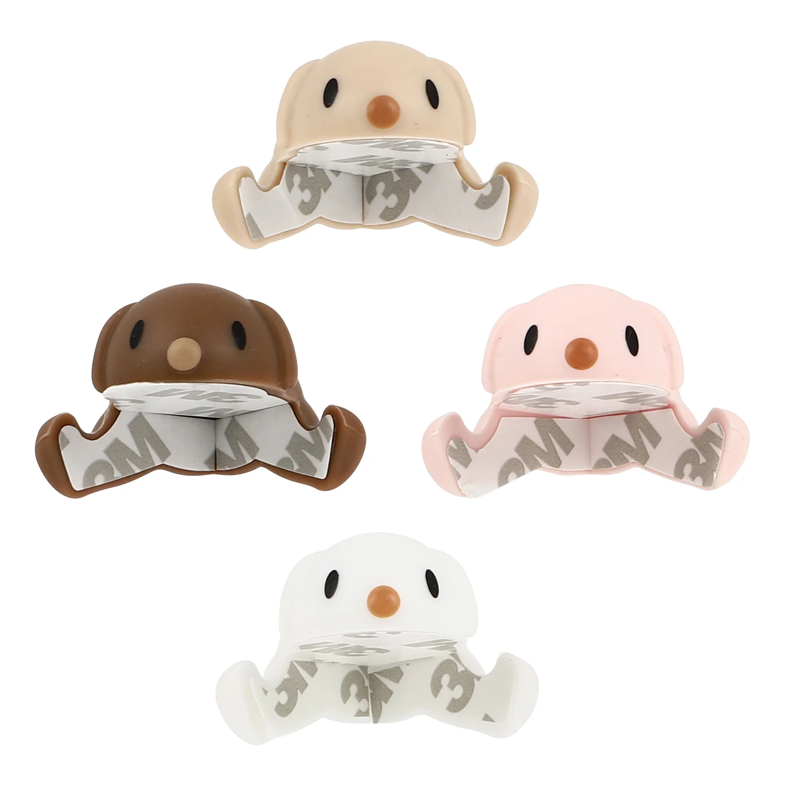 

4Pcs Baby Safety Anti collision Silicone Corner Protectors Cartoon Shaped Home Supply Child Proofing Furniture Guard