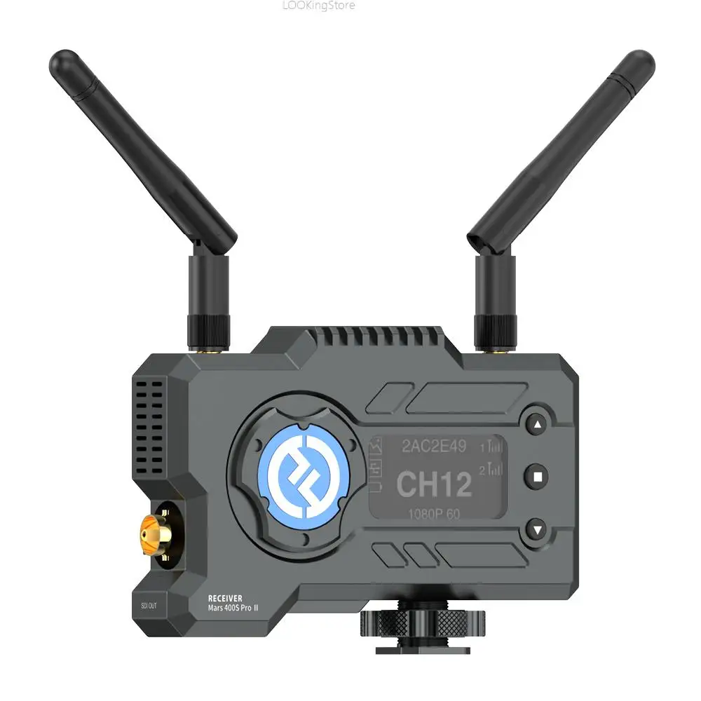 Hollyland Mars 400S Pro II Wireless Video Transmitter and Receiver 400ft Range Video Transmission System for Cameras