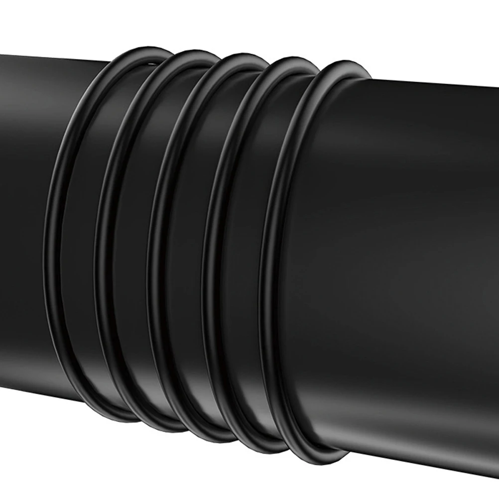 

Type- Charging Cable Dual Type- Flexible Data Wire Useful Data Transmission Cord (Black)