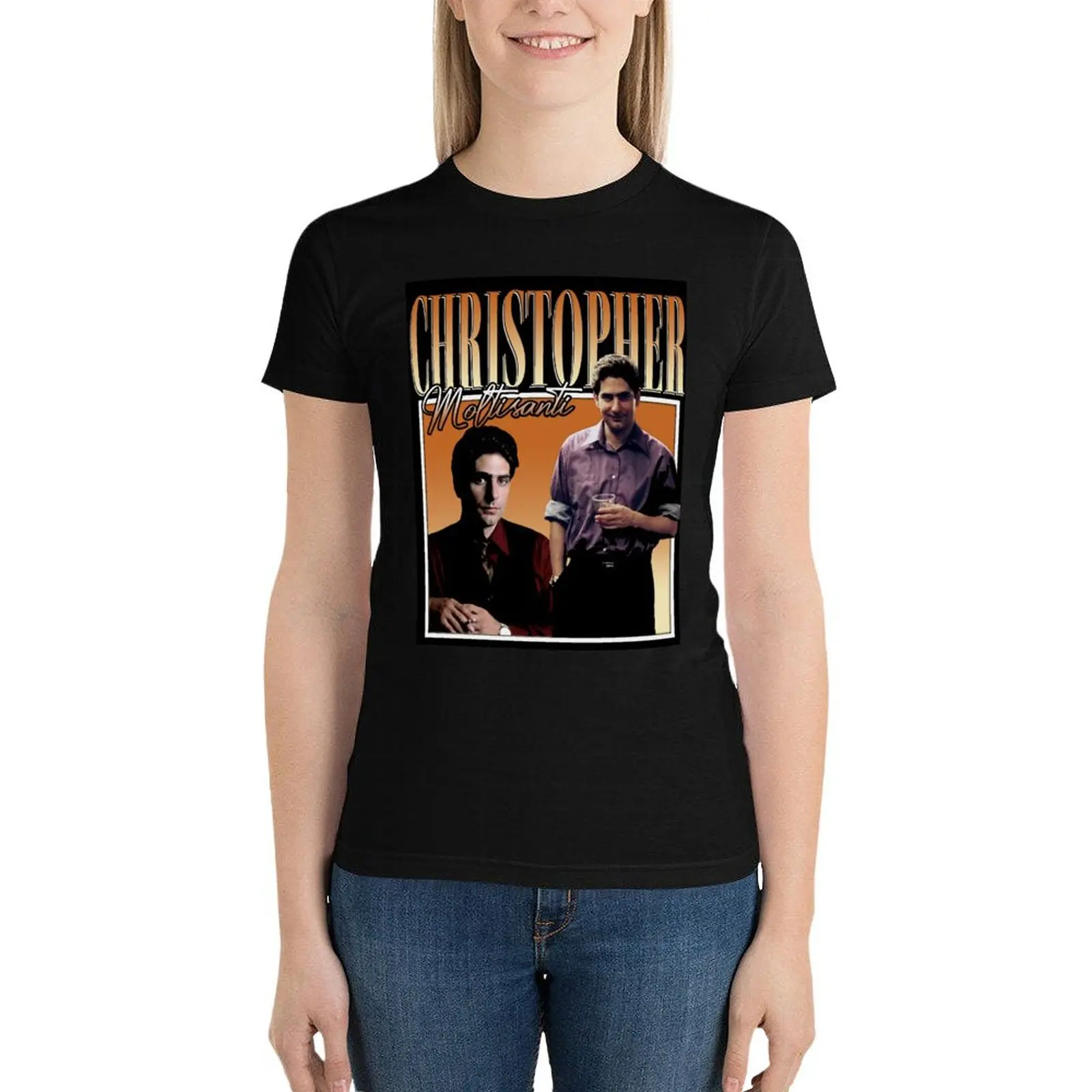 

Christopher Moltisanti Homage T shirt, The Soprano t shirt,Christopher Moltisanti Printed shirt T-Shirt