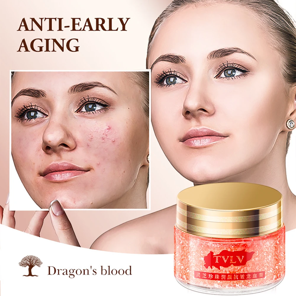 

Ganoderma Lucidum Pearl Moisturizing Brighten Dragon Blood Cream Korea Skincare Facial Moisturizer Face Cream Makeup Cosmetics