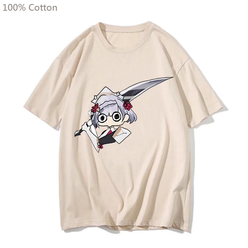 Genshin Impact Regular Fit Anime T-shirts Fashion Manga/comic Tshirt 100% Cotton Tee-shirt Men/women Funko Pop Cartoon T-shirt