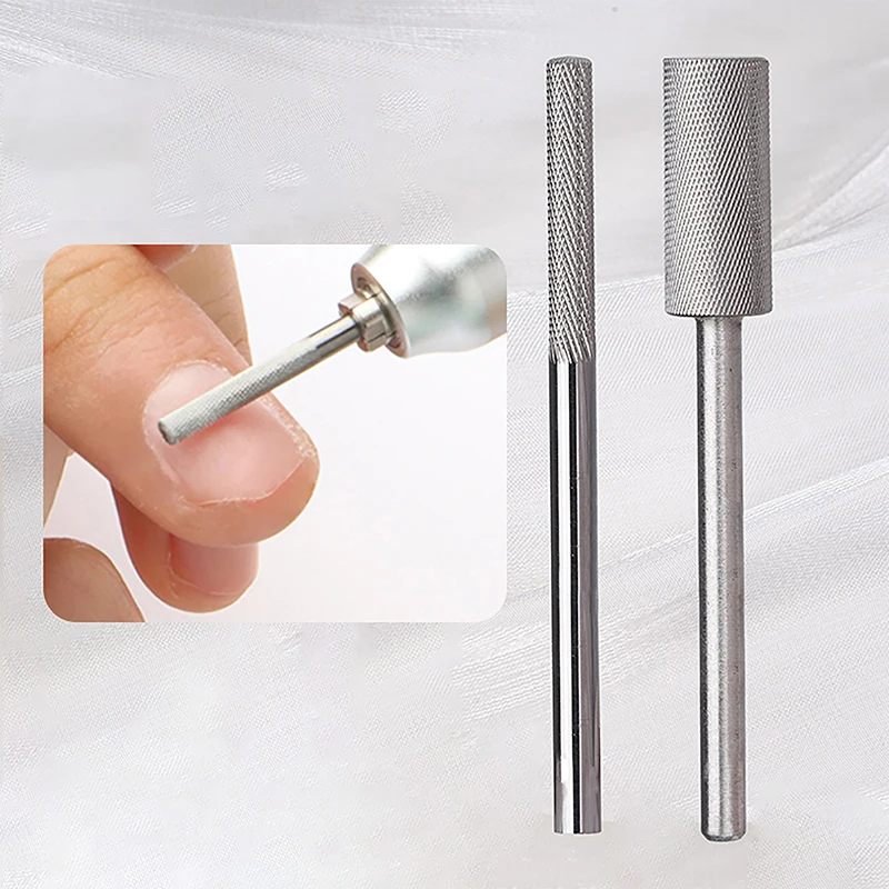 1pcs Tungsten Steel Nail Drill Bit Nail Files Gel Polish Remove Burr For Electric Machine Cuticle Clean Tools