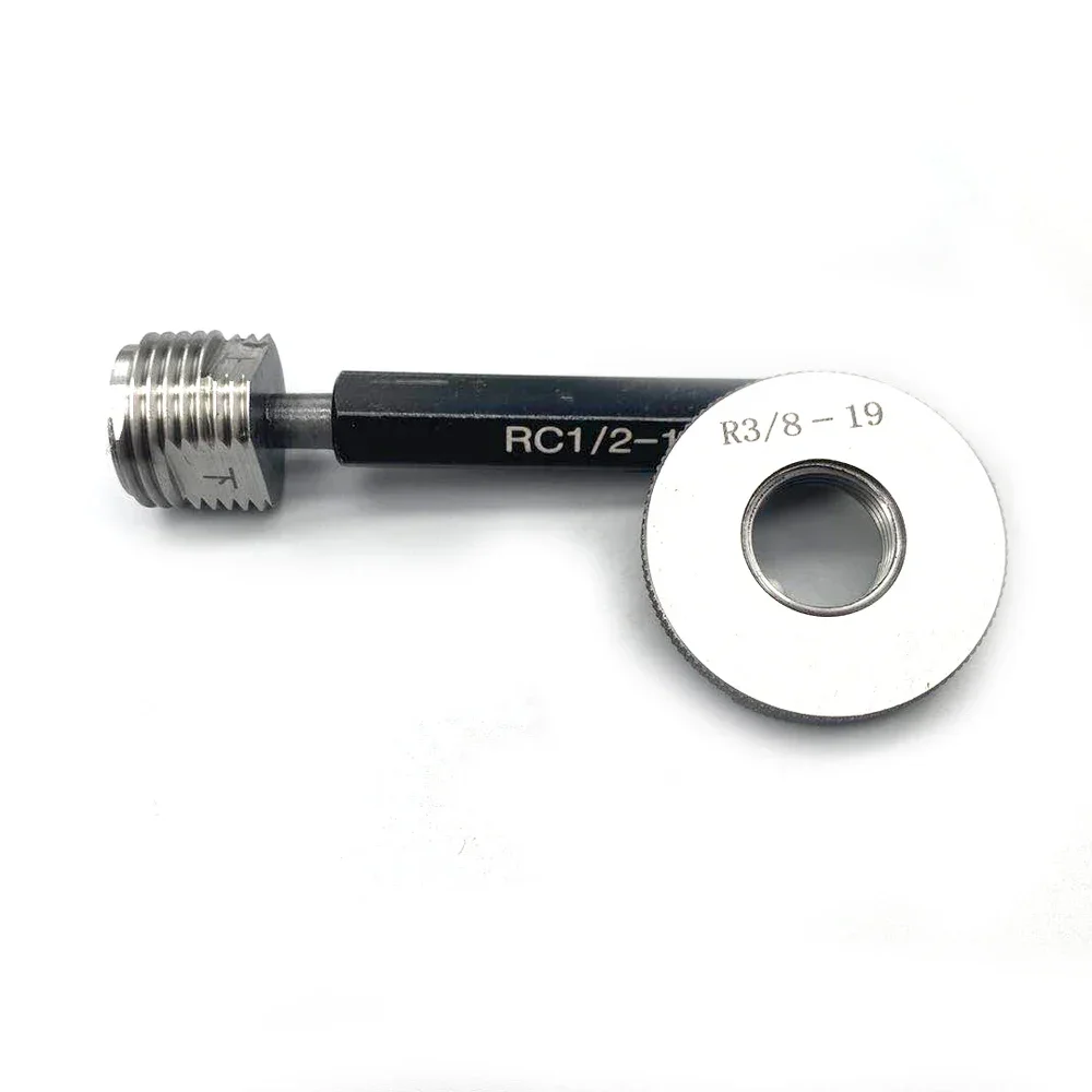 55 degrees tapered Pipe thread ring gauge R 1/16 1/8 3/8 1/4 1/2 3/4 R1  Pipe thread Plug gages RC1/8 RC1/4 RC3/4 RC3/8 RC1/2