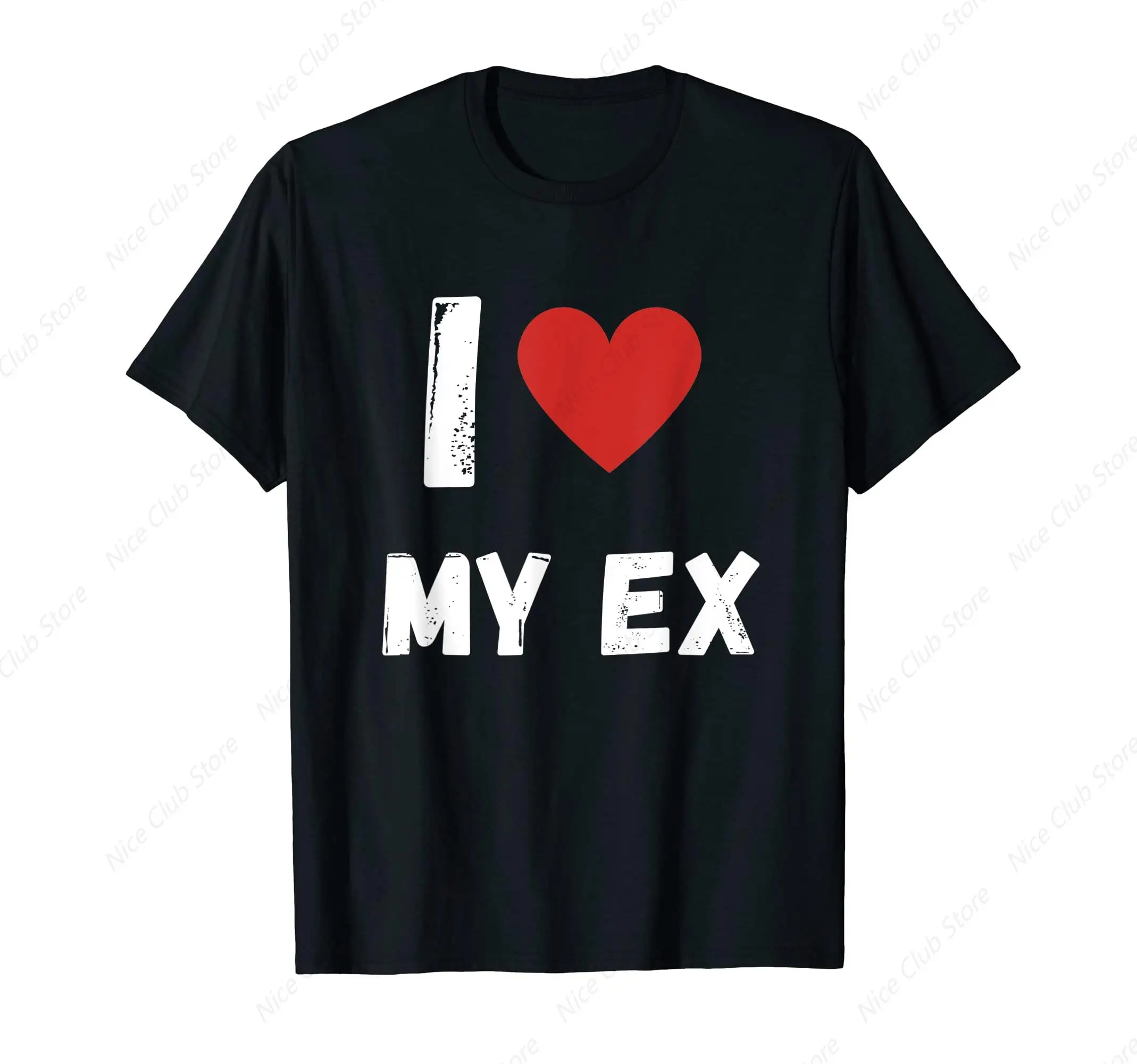 I Love My EX Girlfriend Boyfriend Funny Heart My BF GF T-Shirt