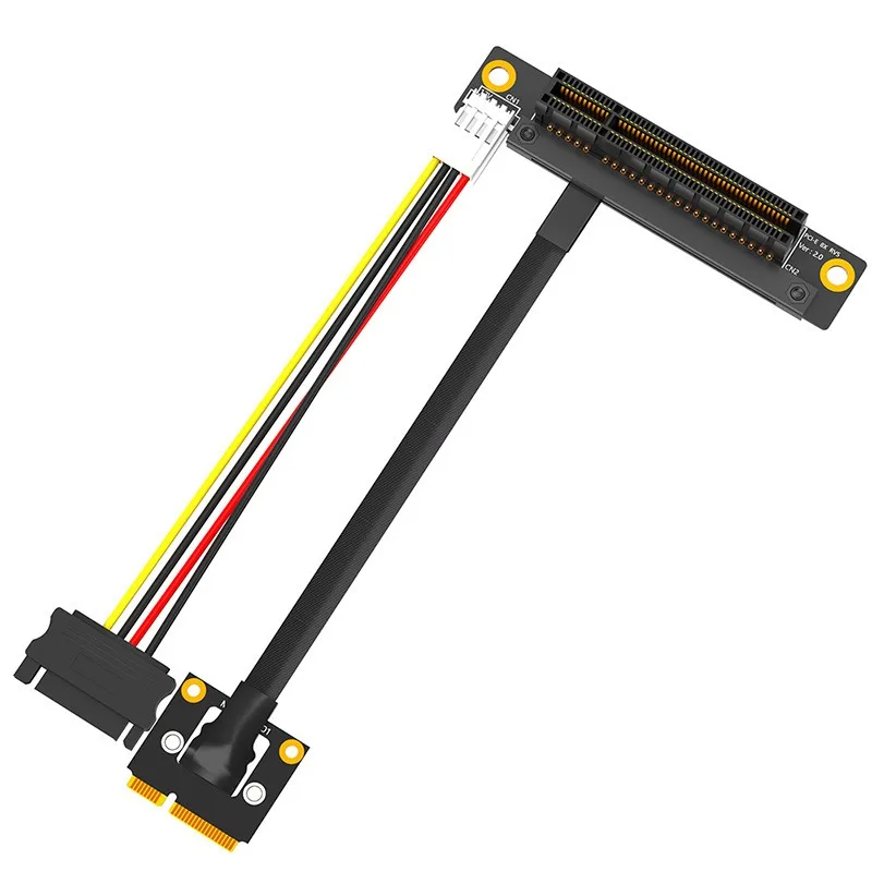 For Main Board Mini Pci-e Interface To PCI-E Extension Cable, Minipci-e To PCI-E, Net Cable Length 20CM