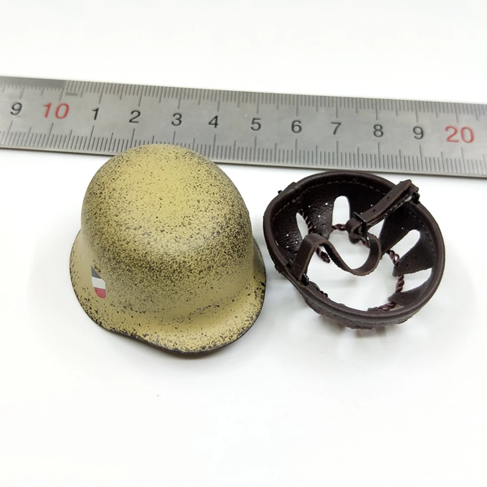 DID D80158 1/6 WWII North African Machine Gunner Beas Battle Head Helmet Caps With Medal Fit 12