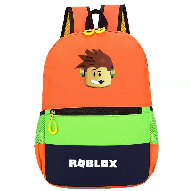 

Roblox Game Cartoon Print Schoolbag Large Capacity Student Travel Backpack Laptop Bag Men and Women Birthday Gift