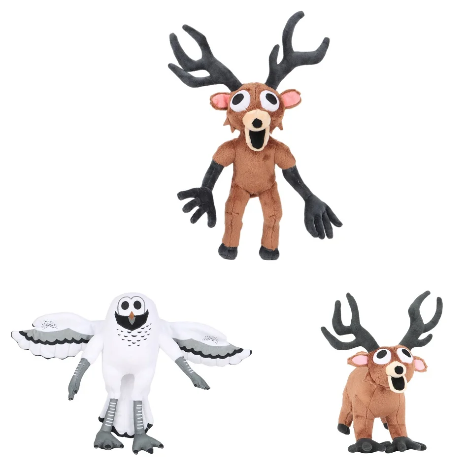 

HOT 99 Nights In The Forest Deer Plush Toys Movie Stuffed Animals Deer owl Toy Fans Birthday Gifts Toys For Kids Halloween Gifts