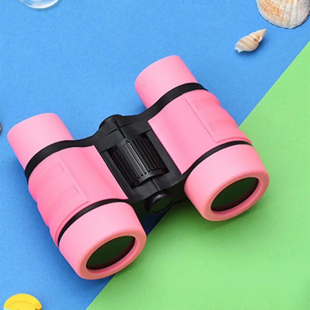 4X30 Magnification Kid Binoculars Children Telescope Toy Telescope Portable Telescope Foldable Outdoor Observing Telescopes