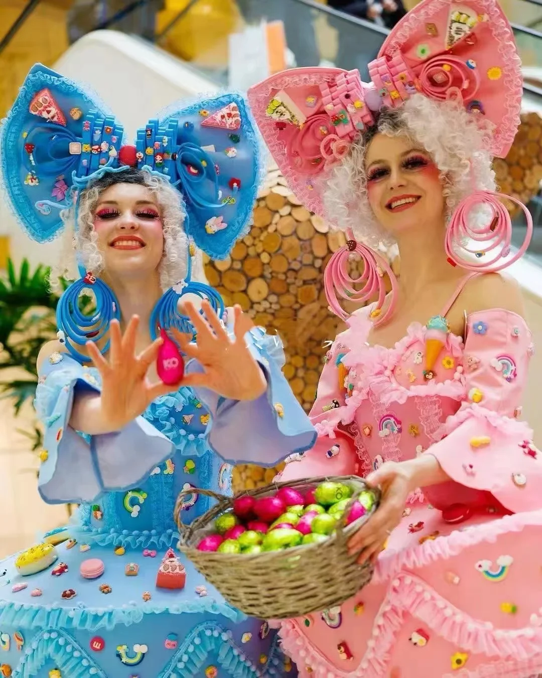 8 Colors Cute Candy Cake Dress+Bow Headress Parade Bar Opening Singer Dance Stage Party Rave Club Outfits Christmas Clothing