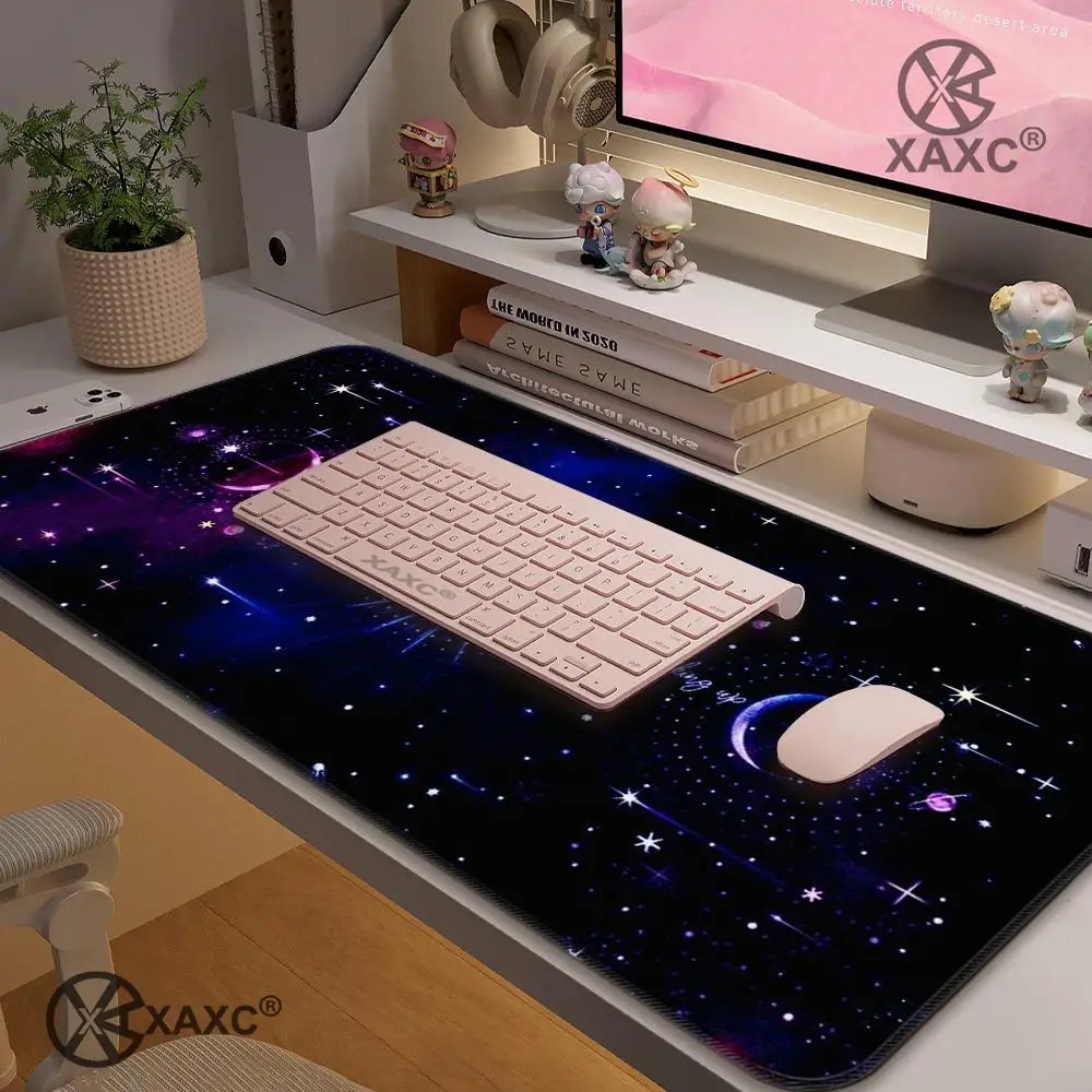 Stargate Atlantis XAXC Mouse Pad large keyboard mouse desk pad non-slip rubber gaming mouse pad laptop mouse carpet