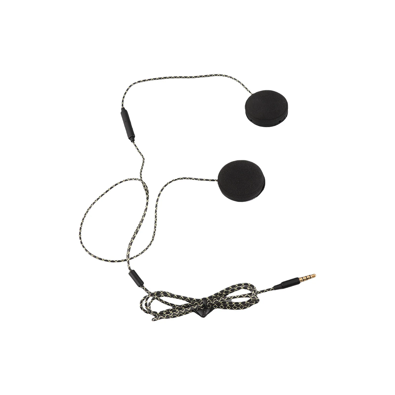 TPE 3.5 مللي متر 1.2 متر دراجة نارية خوذة سماعة ل iOS أندرويد الهواتف خوذة سماعة حر اليدين الاتصال خوذة سماعة الموسيقى