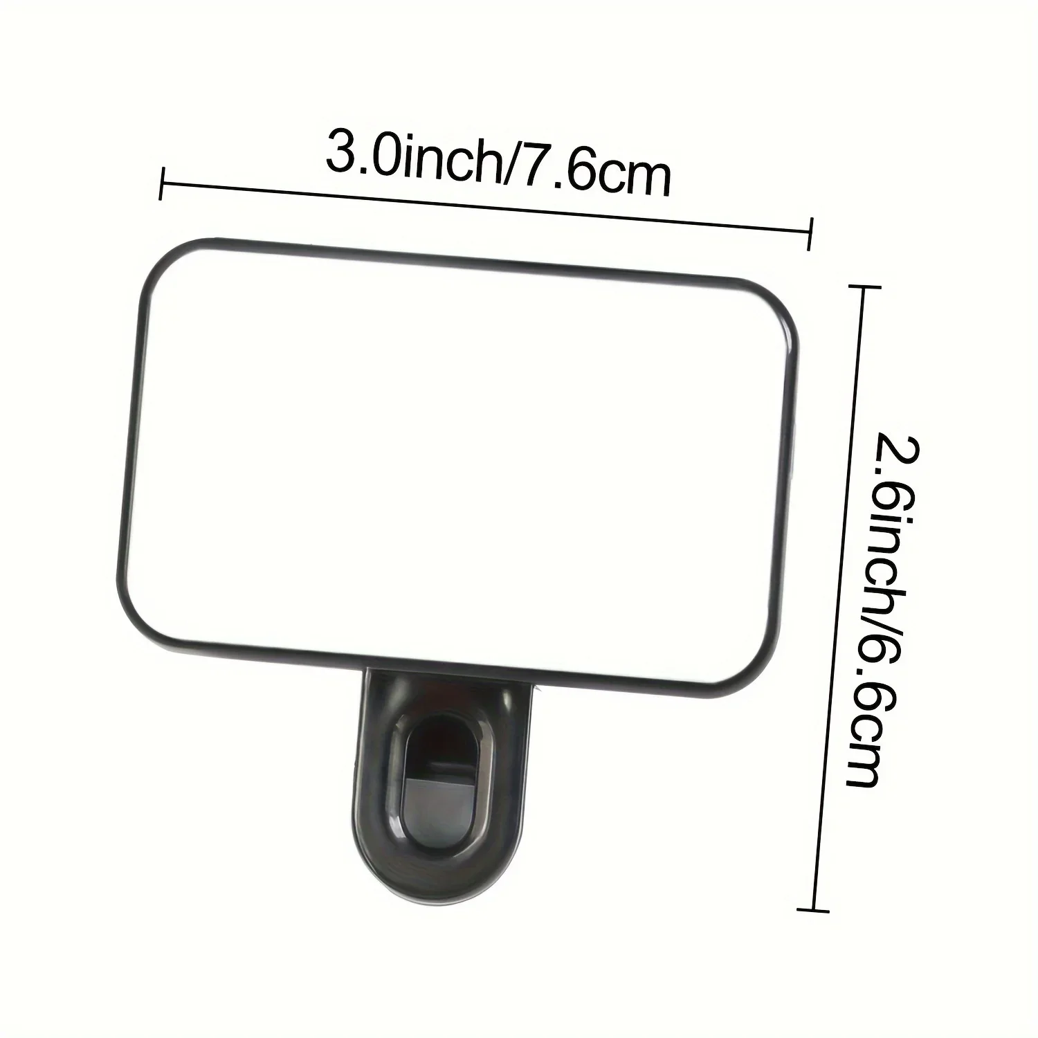 Rechargeable Fill Light for Picture/TikTok/Makeup/Vlog Portable LED Clip on Light Panel for Camera/Phone/Laptop/Tablet/Computer