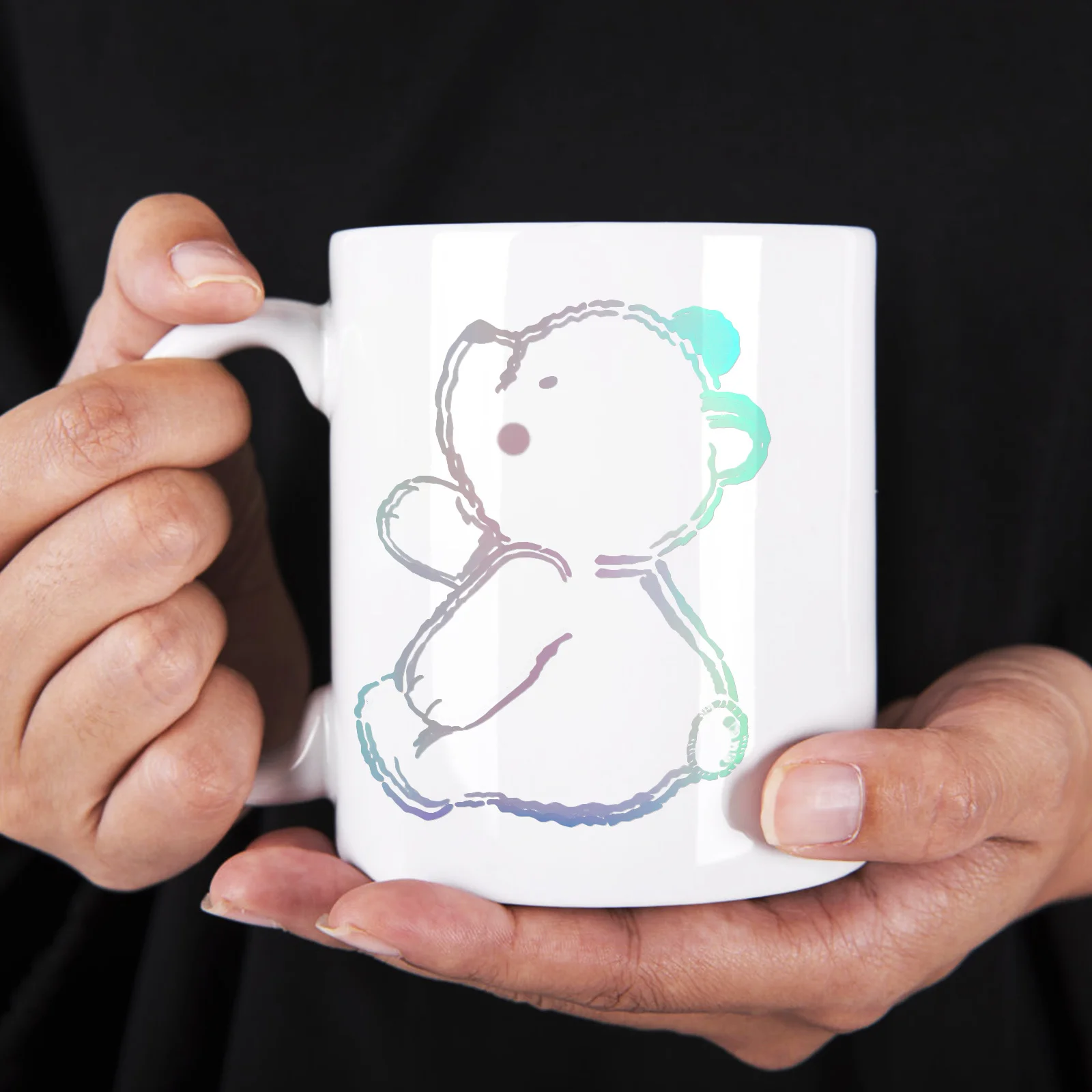 

1 Roll Holographic Vinyl Permanent Adhesive 3 Meter Transfer Film Car Window Decal Decor Holographic Permanent Vinyl