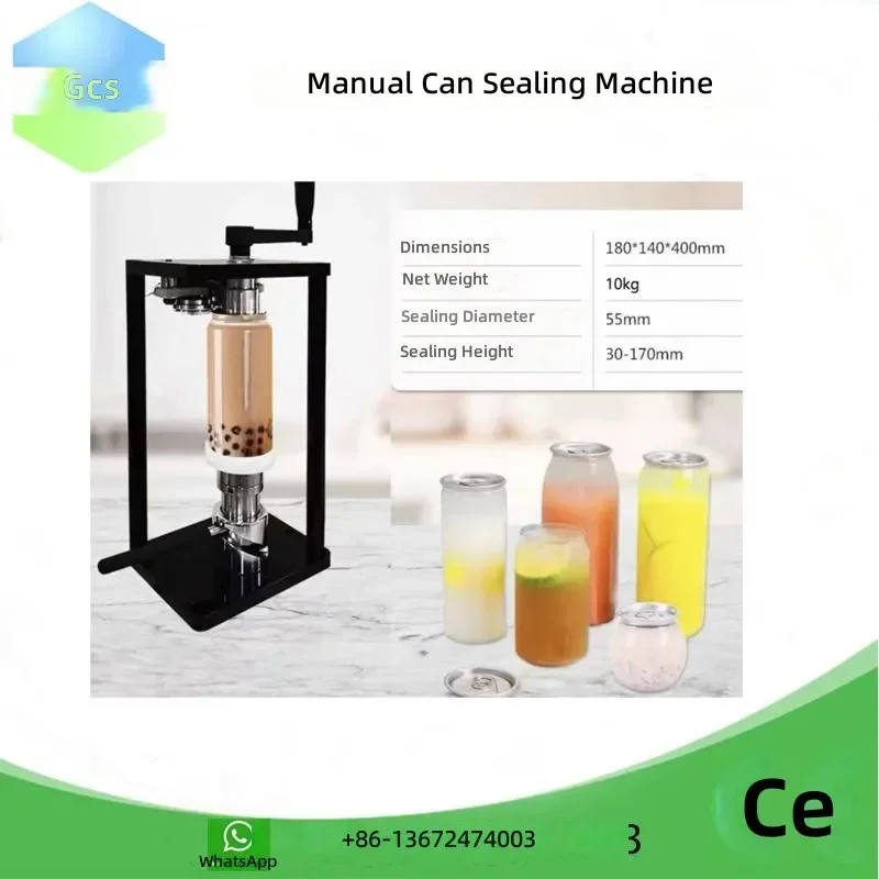 Portable Lightweight Manual Electric Can Sealer Machine for Home Beverage - Sealing Tool for Juice Beer Tin Pop PET Aluminum Can