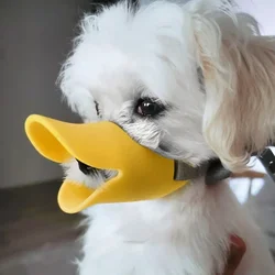 New Dog Muzzle Silicone Duck Muzzle Mask for Pet Dogs Anti Bite Stop Barking Small Large Dog Mouth Muzzles Pet Dog Accessories