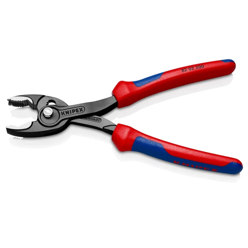 KNIPEX TwinGrip Non-Skid Joint Pliers 8’ Adjustable Force Saving Carp PliersTools 82 02 200