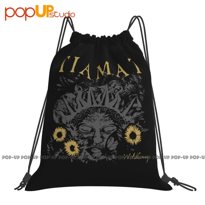 Tiamat Wildhoney Tel Aviv Show P-418 Drawstring Bags Gym Bag Shoe Bag Art Print