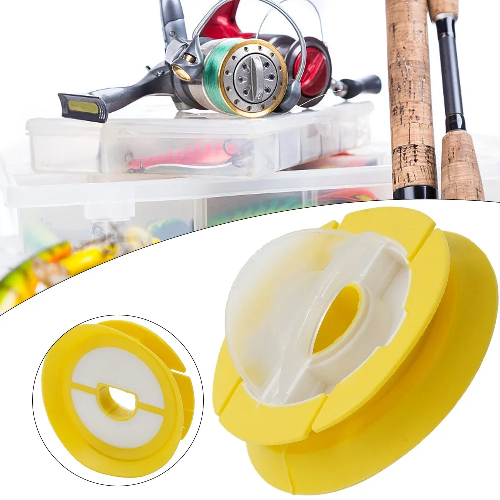 1 X Silicone Rig Winders 60 70mm Fishing Main Line Boxs Fishing Line Leader Storages Holder Spool Storage Boxs Quality Tools