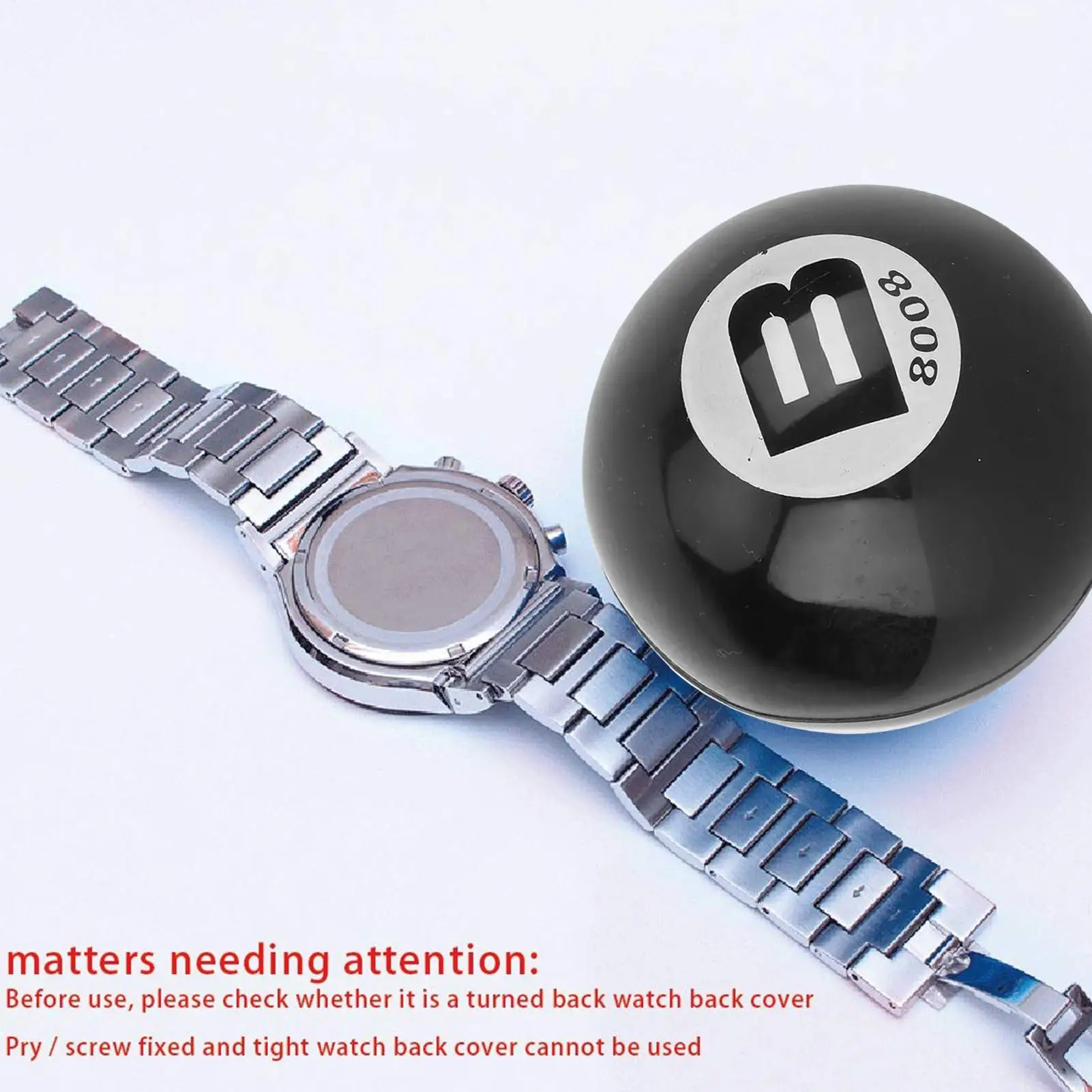 Watch Repair Ball Rubber Inflatable Dia Easy Use Watch Back Case Open Friction Ball Watch Repair Tool for Watchmaker