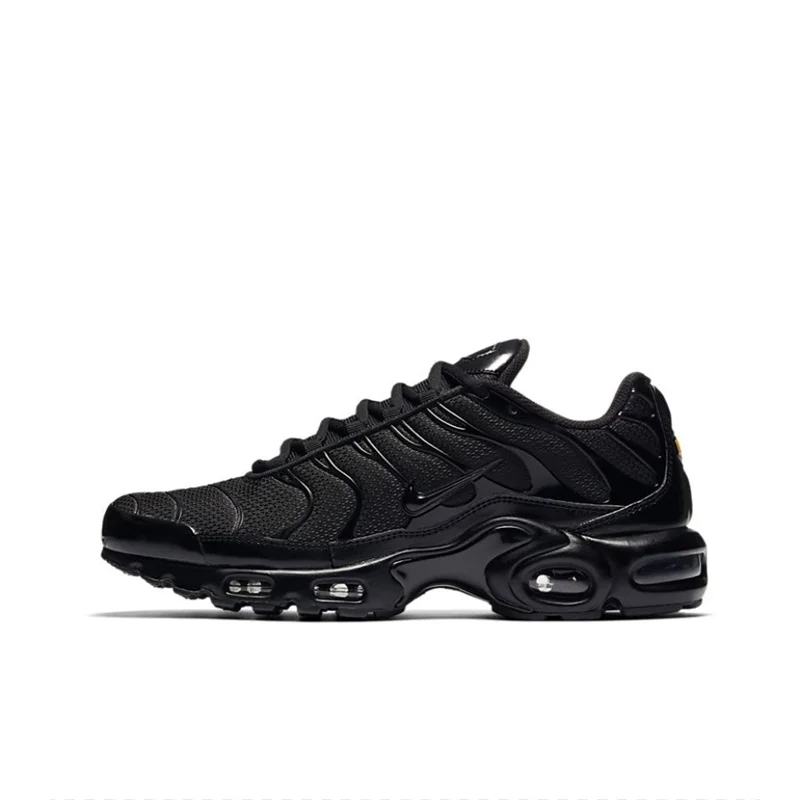 Nike Air Max Plus Black Air Max TN Ultra Triple Black Men Women Sneakers Simple Versatile Breathable Running Shoes