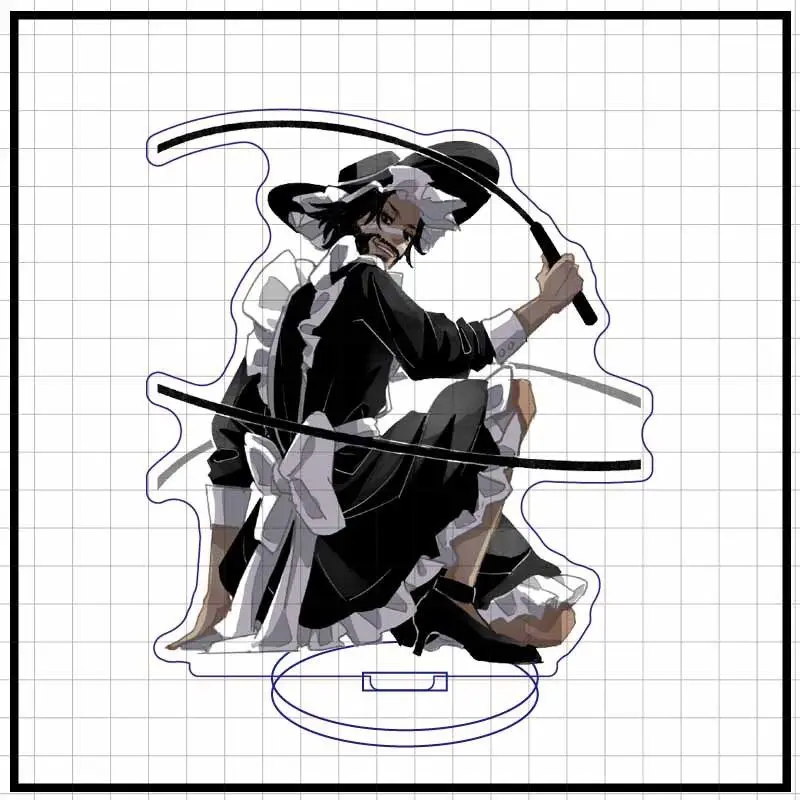 Anime Identity V Acrylic Stand Model Naib Subedar Martha Behamfil Cosplay Standing Model Plate Desk Display Ornament Props Gift