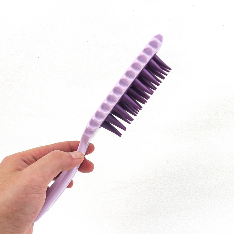 Brosses de coiffure pour boucler les cheveux, peigne de massage pour shampoing, outils de coiffure pour définir les boucles saillantes