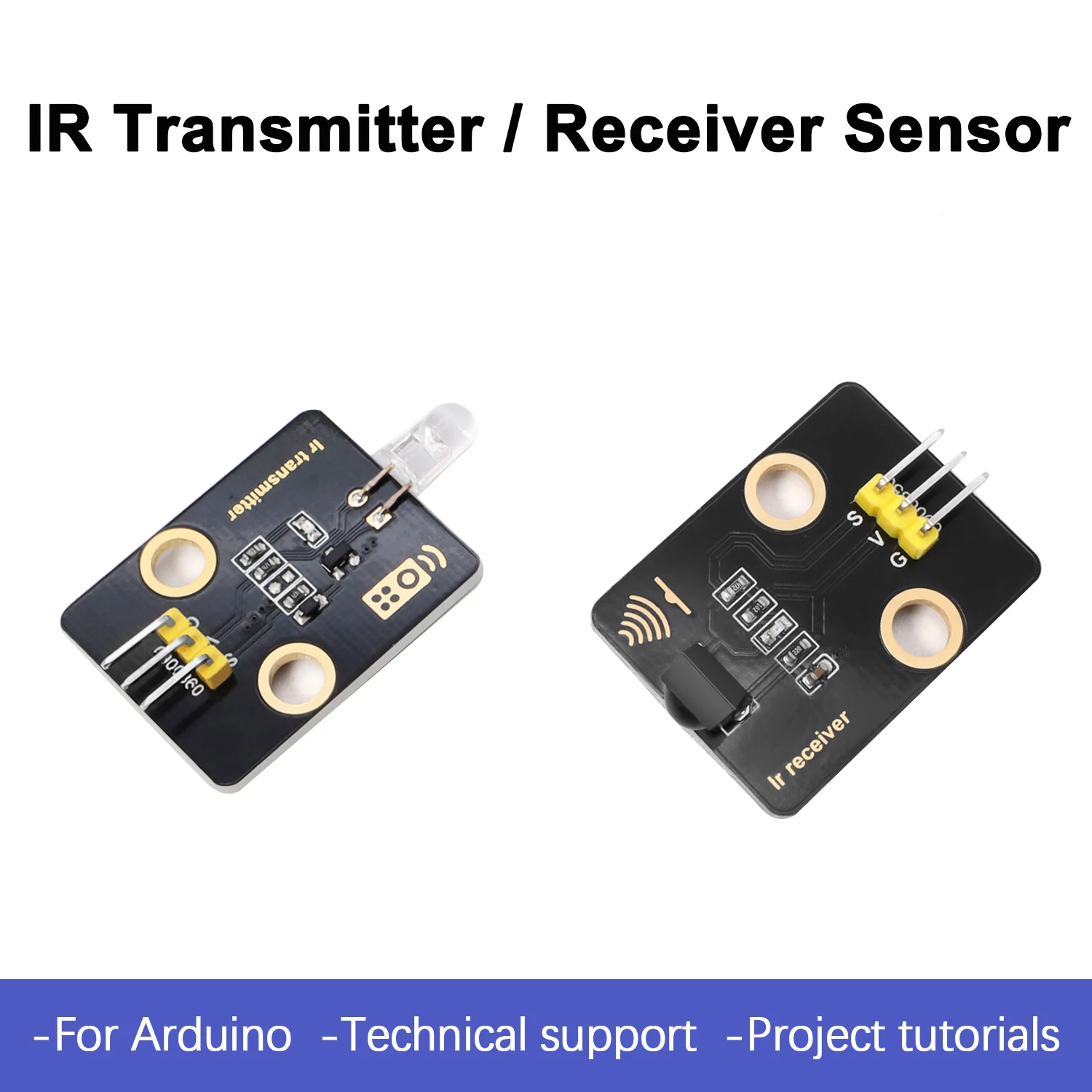 DIY Electronic Building Blocks Transmitter& IR Receiver Module for Arduino Project Electronic Kit for Hobbyists DIY Enthusiasts