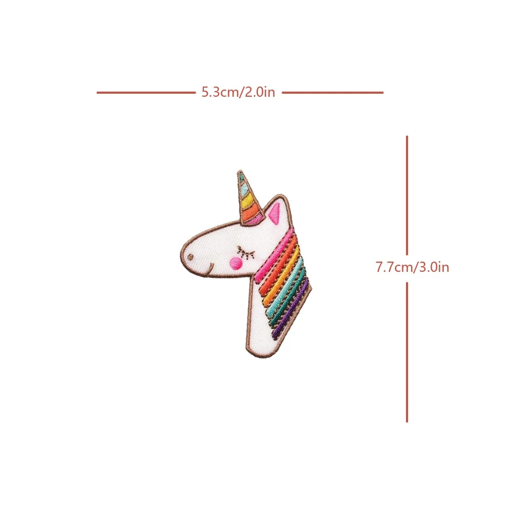Parche velcro táctico unicornio bordado – para mochila y gorra - imagen 4