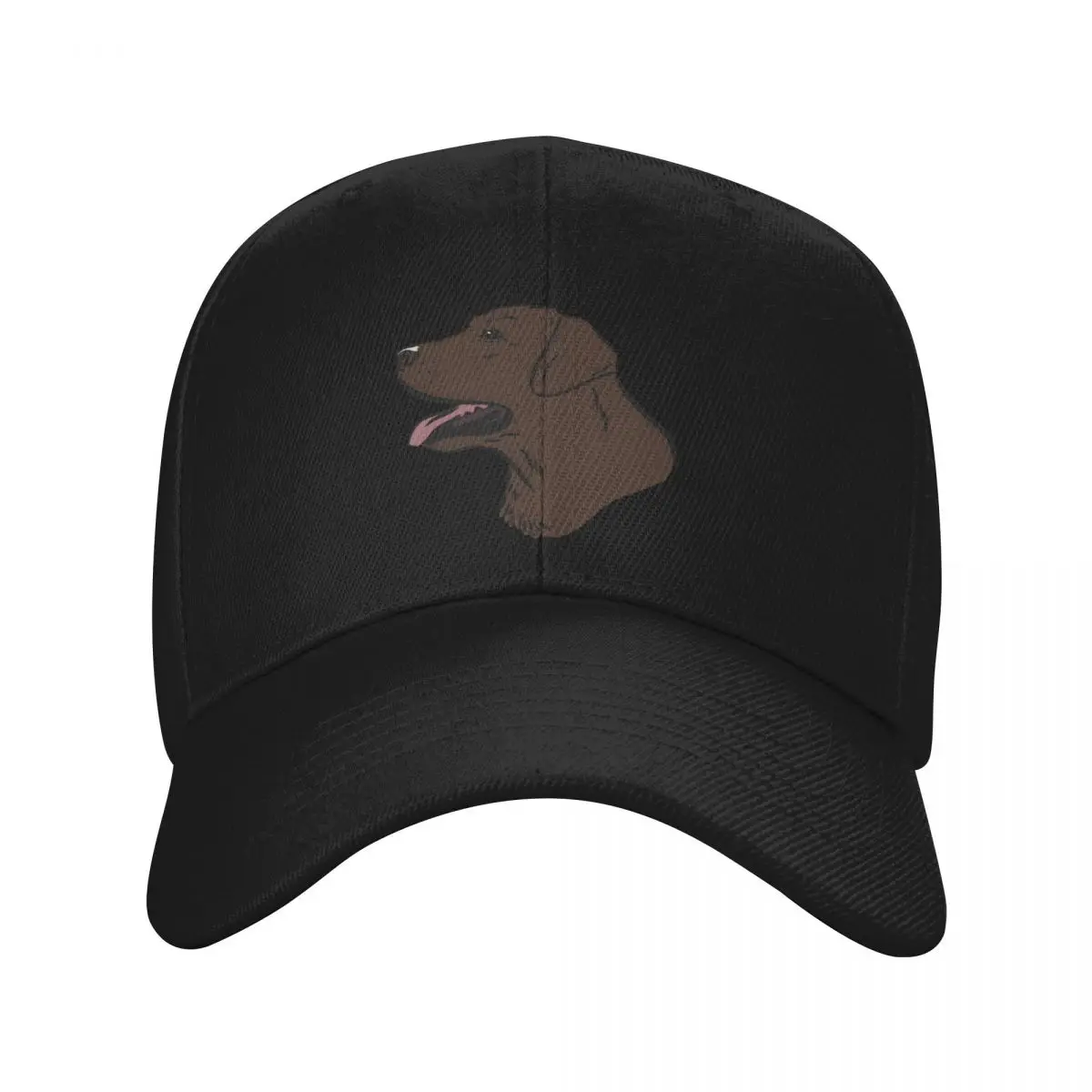 Chocolate Labrador Baseball Cap Wild Ball Hat Military Cap Man Rave Women Beach Fashion Men's