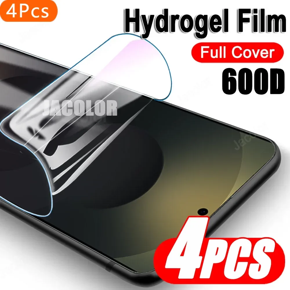 

4 PCS Safety Hydrogel Film For Samsung Galaxy S25 Ultra S25+ Water Gel Protective Film Sansung S25Ultra S 25 Plus Soft Not Glass