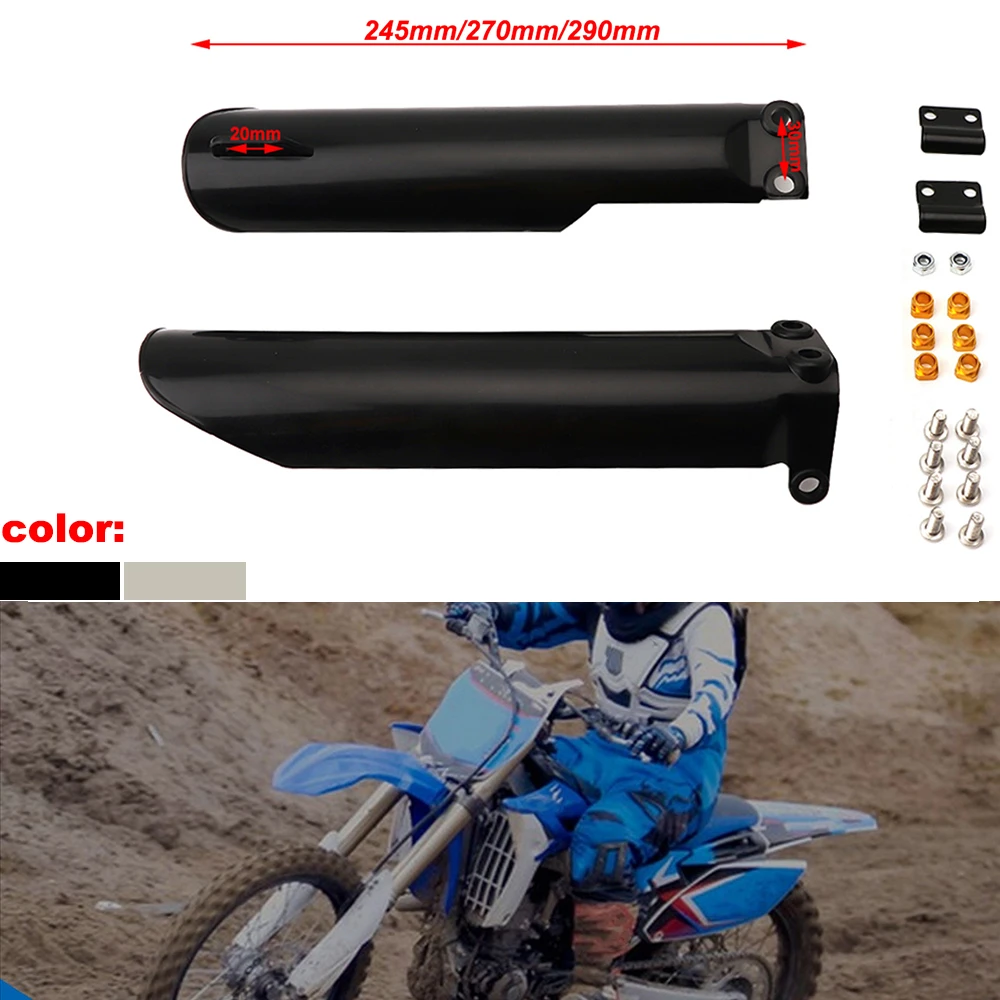

Front Fork Protector Covers Fork Guards For crf 50 crf70 klx110 BSE KAYO Chinese 110cc 125cc 140cc 150cc 160cc Dirt Pit Bike