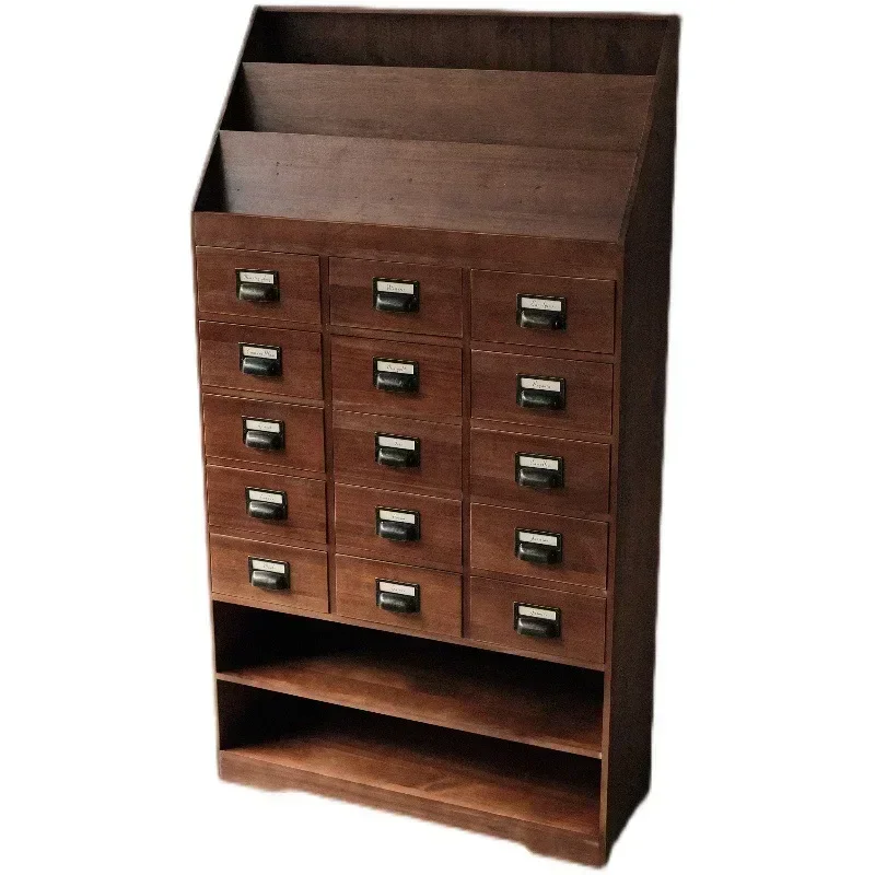 

Medieval magazine display stand, record storage