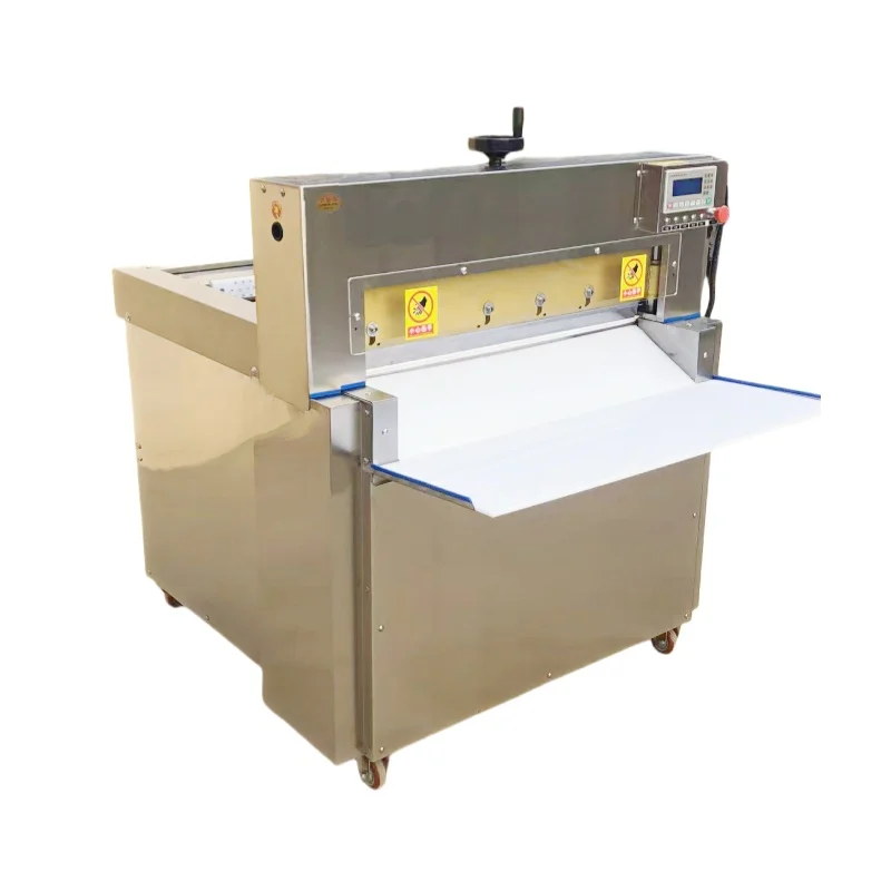 

Mutton Cutting High Efficiency Roll Slicer Machine Semi-automatic Stainless Steel Meat Slicer for Frozen Mutton Beef Bacon