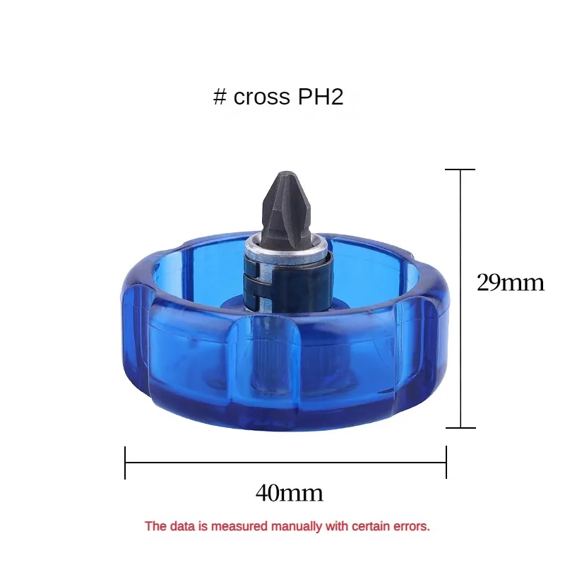 Imagem -02 - Anex-mini Stubby Screwdriver Conjunto de Chave de Fenda Azul Área Apertada Phillips e Flathead Multi Bits Feito no Japão